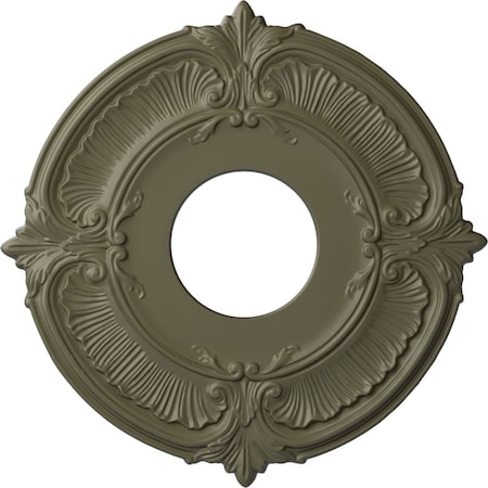 Attica Ceiling Medallion (Fits Canopies Up To 3 1/2), 12 3/4OD X 4ID X 1/2P